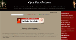 Desktop Screenshot of opusdeialert.com